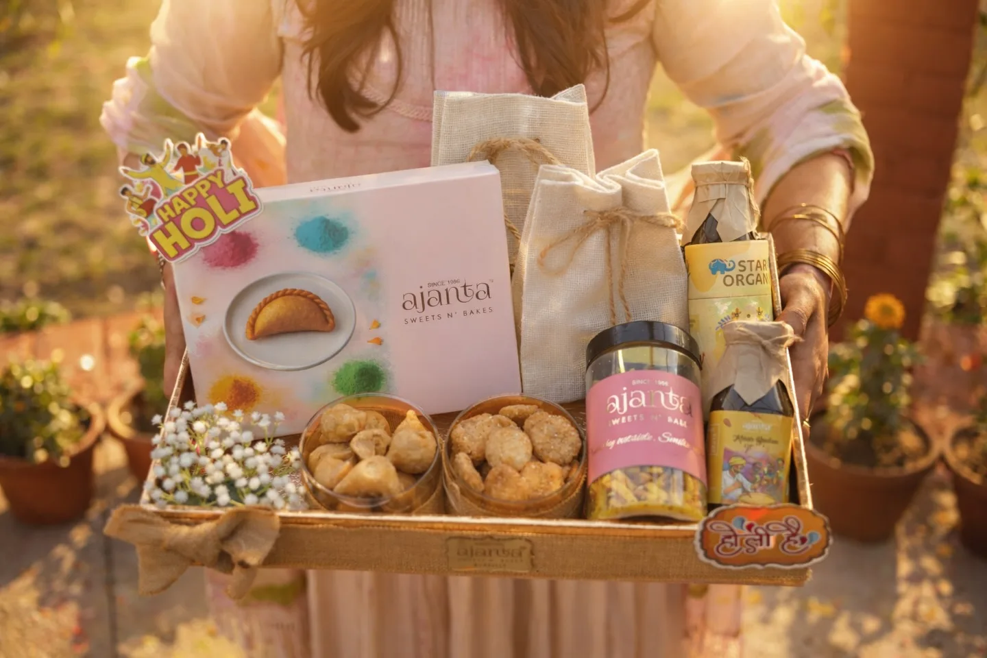 Ajanta Holi and Diwali festive gift hampers